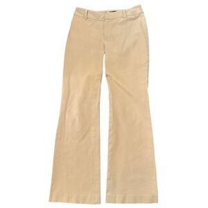 Womyn Bootcut Khaki Cotton Spandex Pants Made in USA Size 4